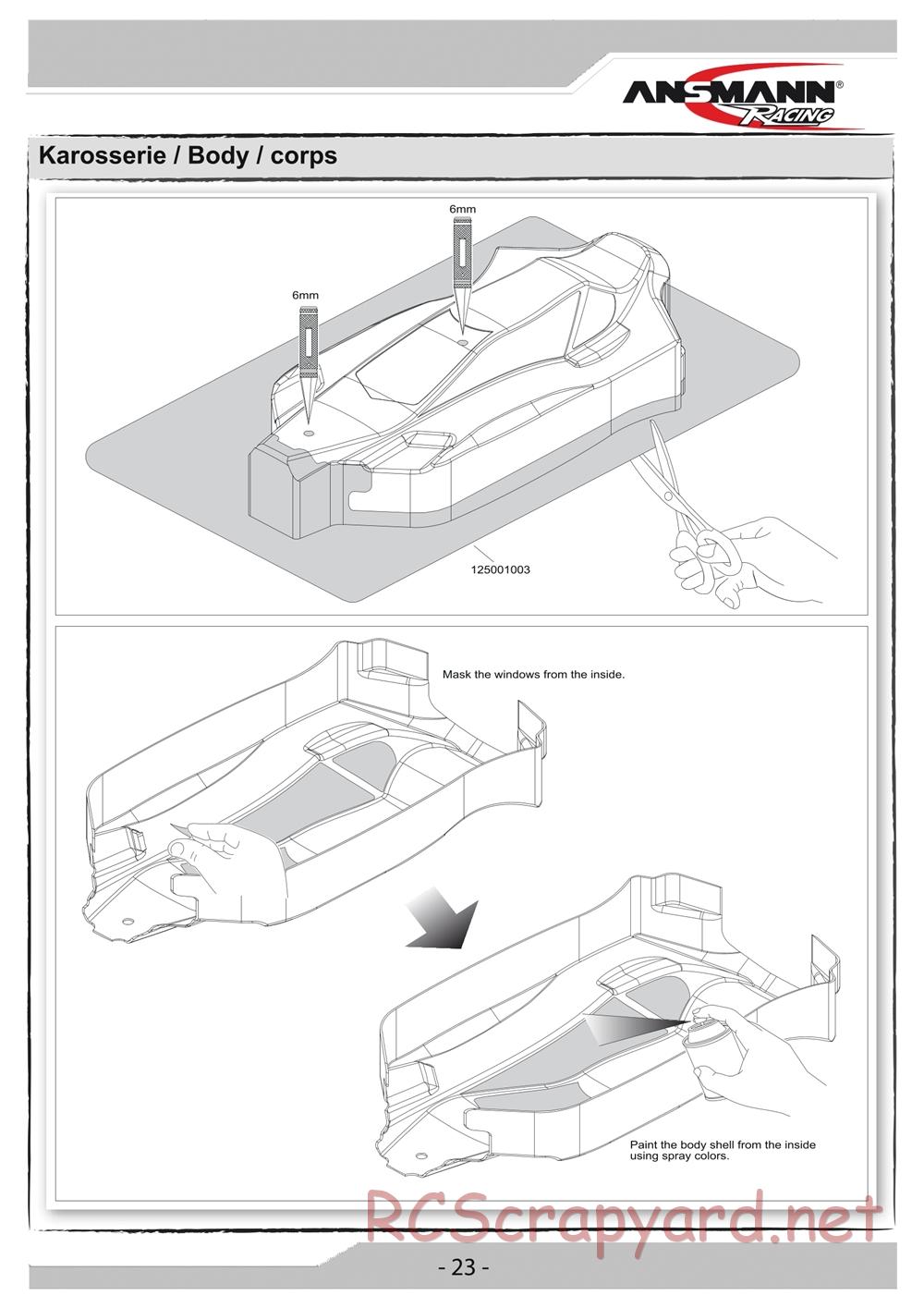 Ansmann - X4 Team Edition (X4te) - Manual - Page 23