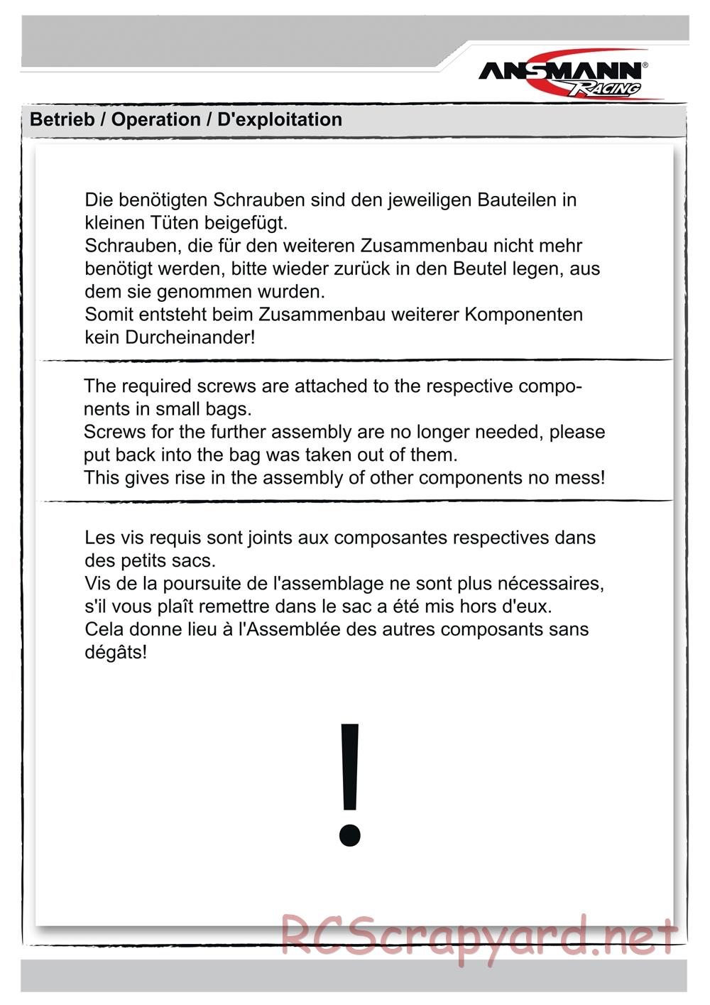 Ansmann - X8 Pro - Manual - Page 3