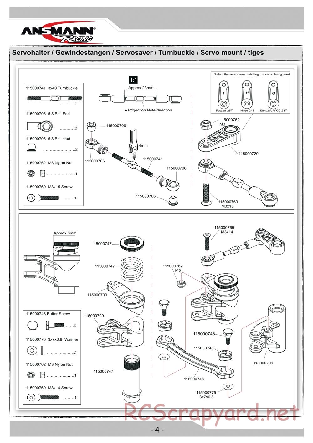 Ansmann - X8 Pro - Manual - Page 4