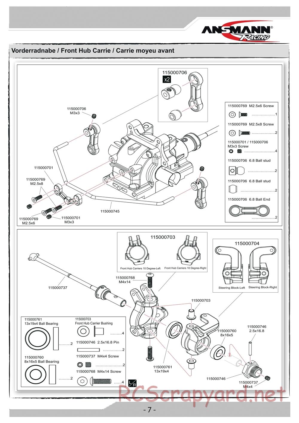 Ansmann - X8 Pro - Manual - Page 7