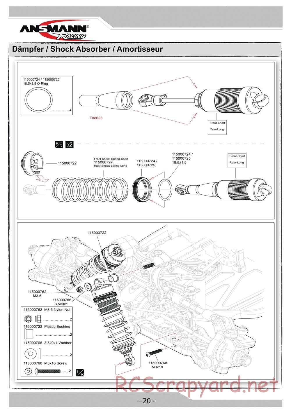 Ansmann - X8 Pro - Manual - Page 20