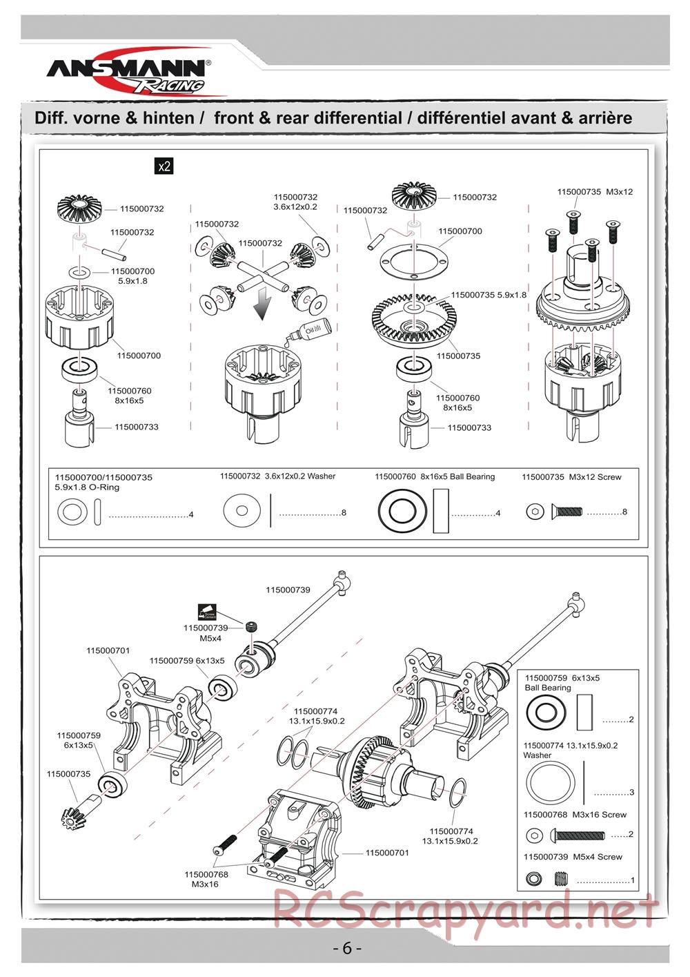 Ansmann - X8e - Manual - Page 6