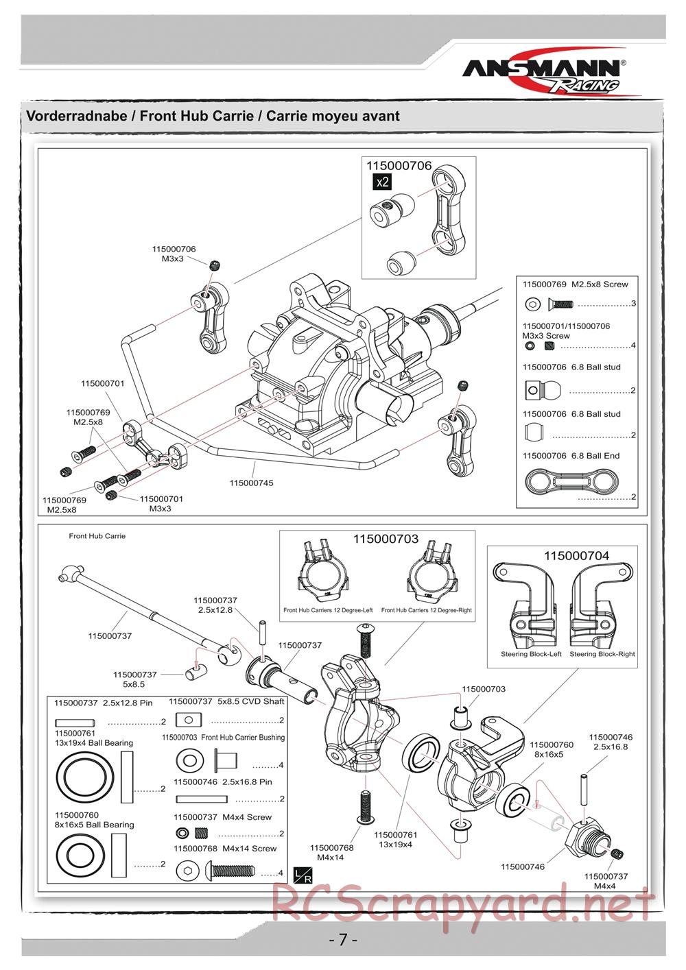 Ansmann - X8e - Manual - Page 7