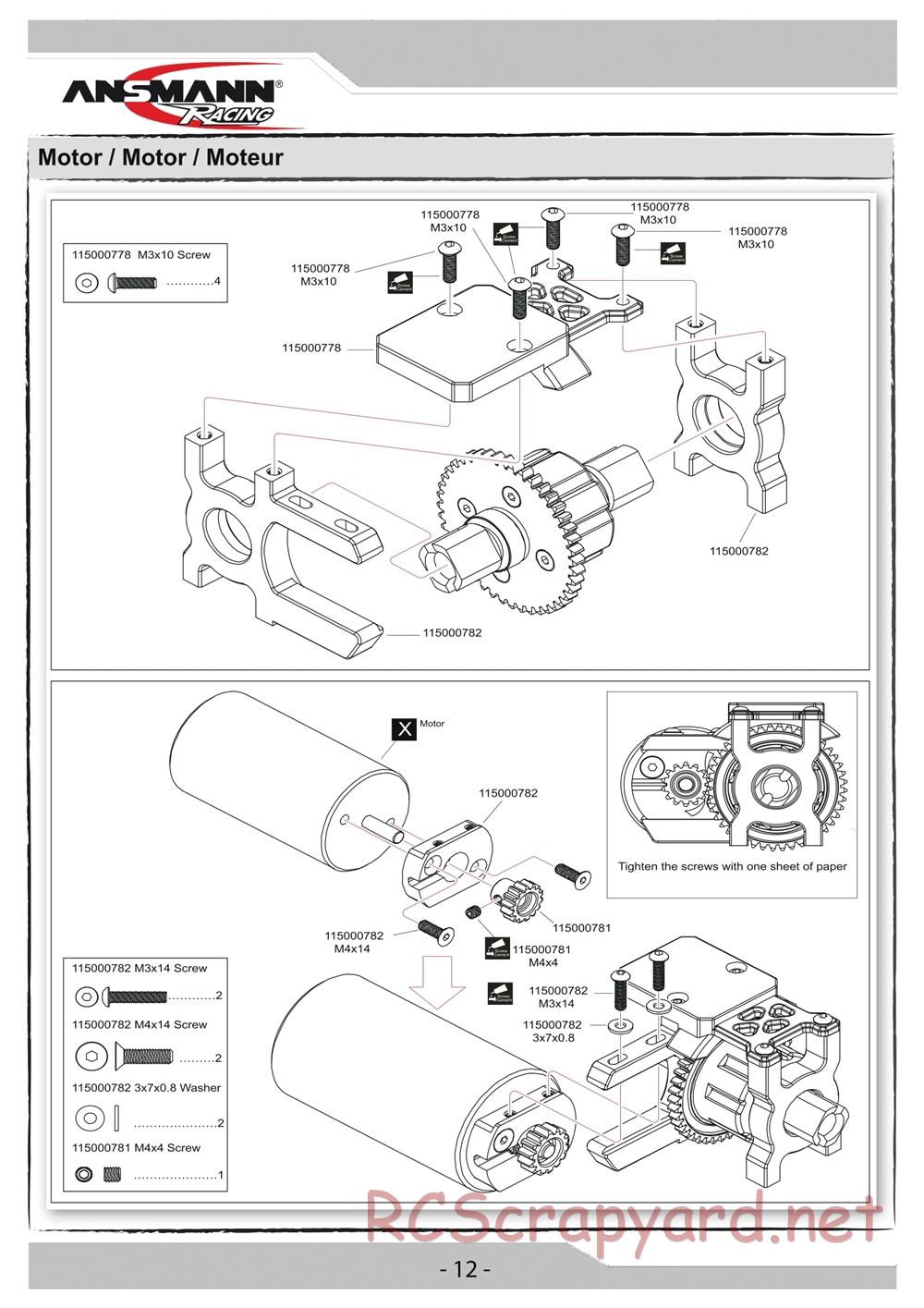 Ansmann - X8e - Manual - Page 12