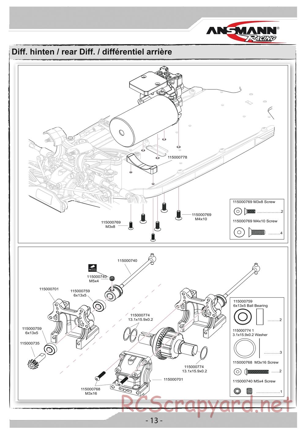 Ansmann - X8e - Manual - Page 13