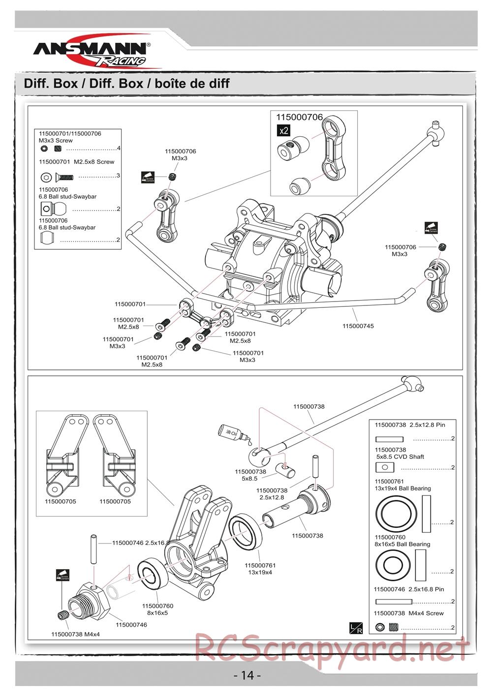 Ansmann - X8e - Manual - Page 14