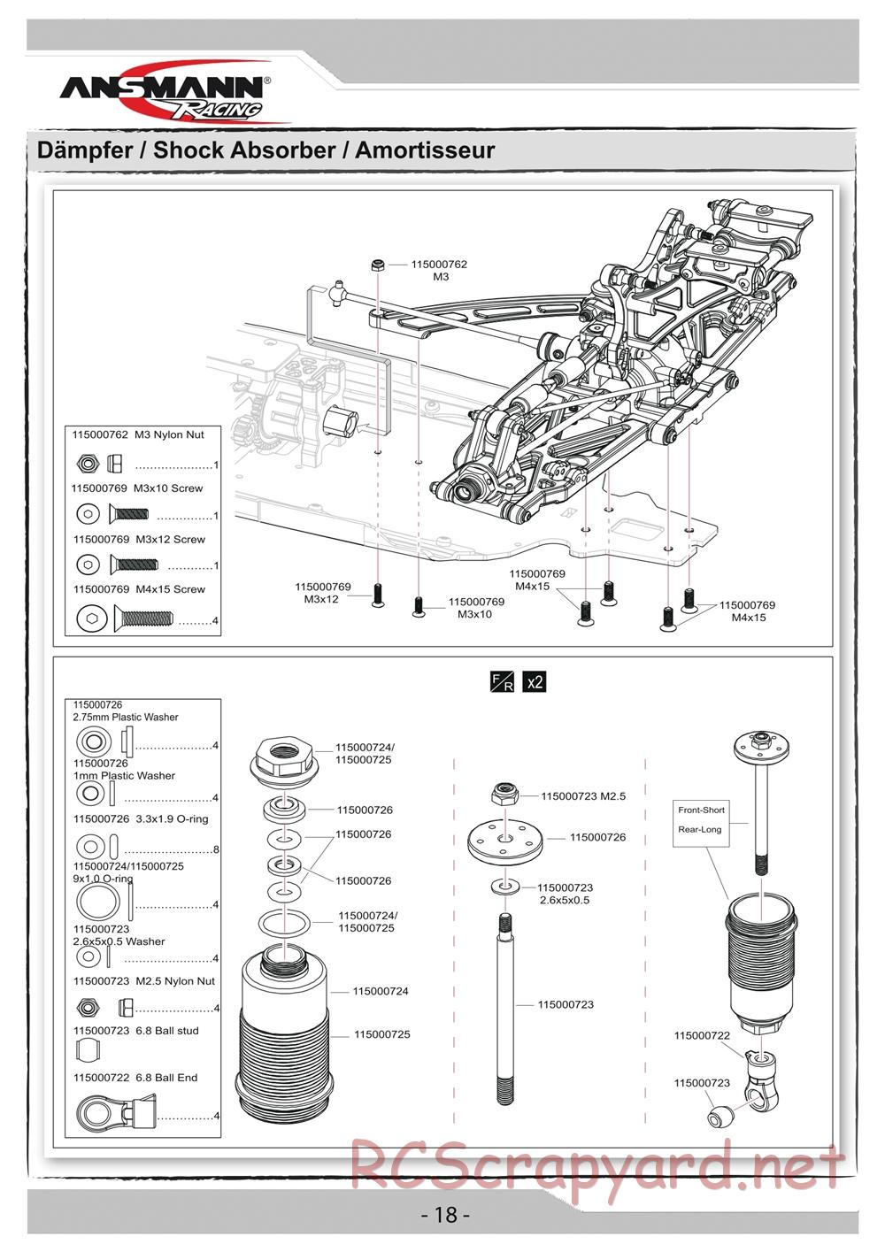 Ansmann - X8e - Manual - Page 18