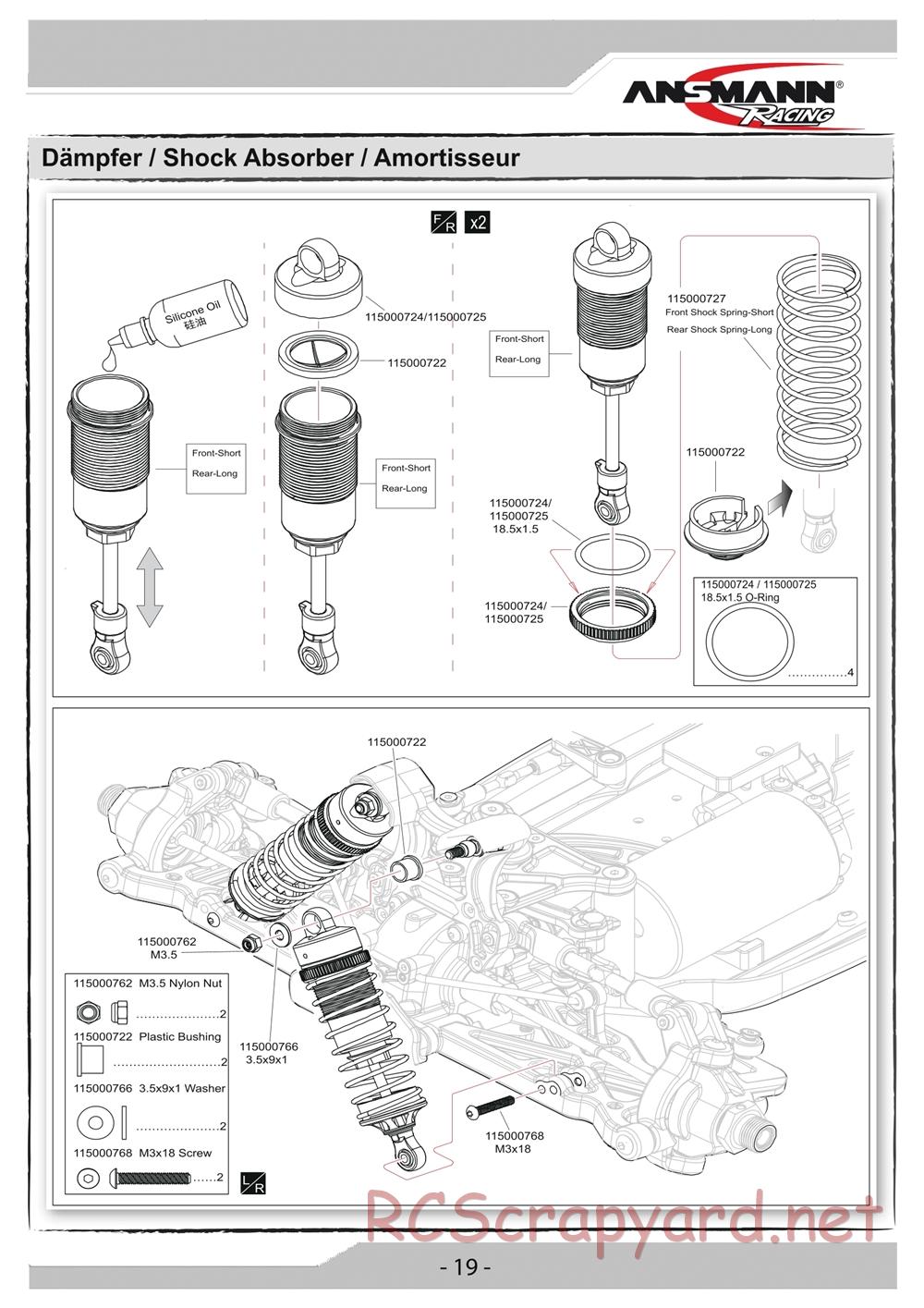 Ansmann - X8e - Manual - Page 19