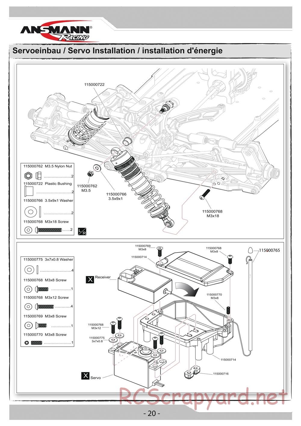 Ansmann - X8e - Manual - Page 20