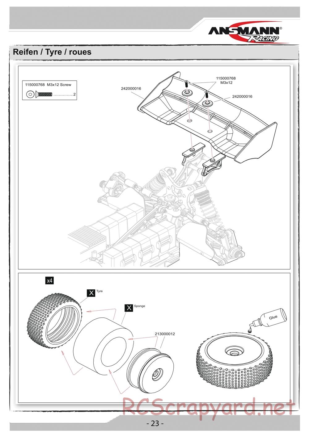 Ansmann - X8e - Manual - Page 23
