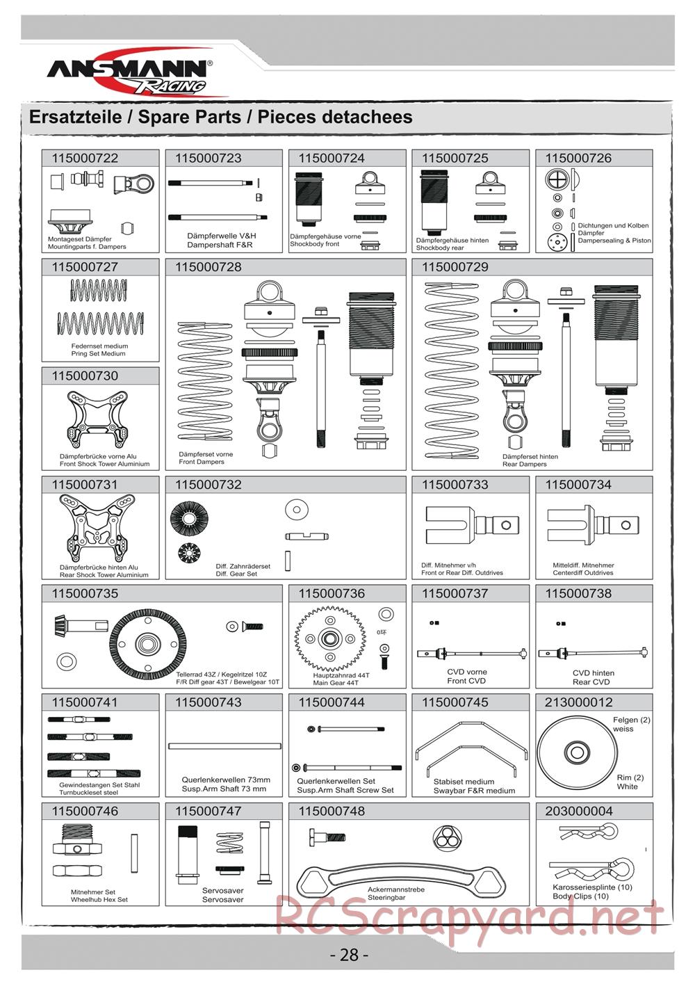 Ansmann - X8e - Manual - Page 28