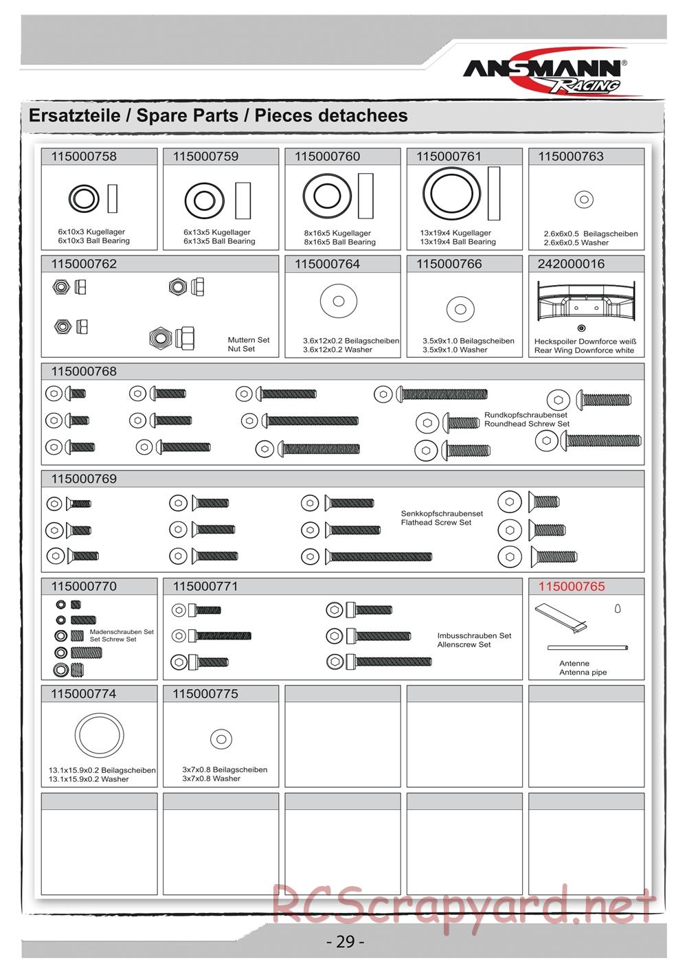 Ansmann - X8e - Manual - Page 29