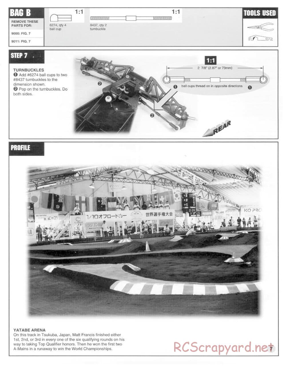 Team Associated - RC10 B2 - Manual - Page 7