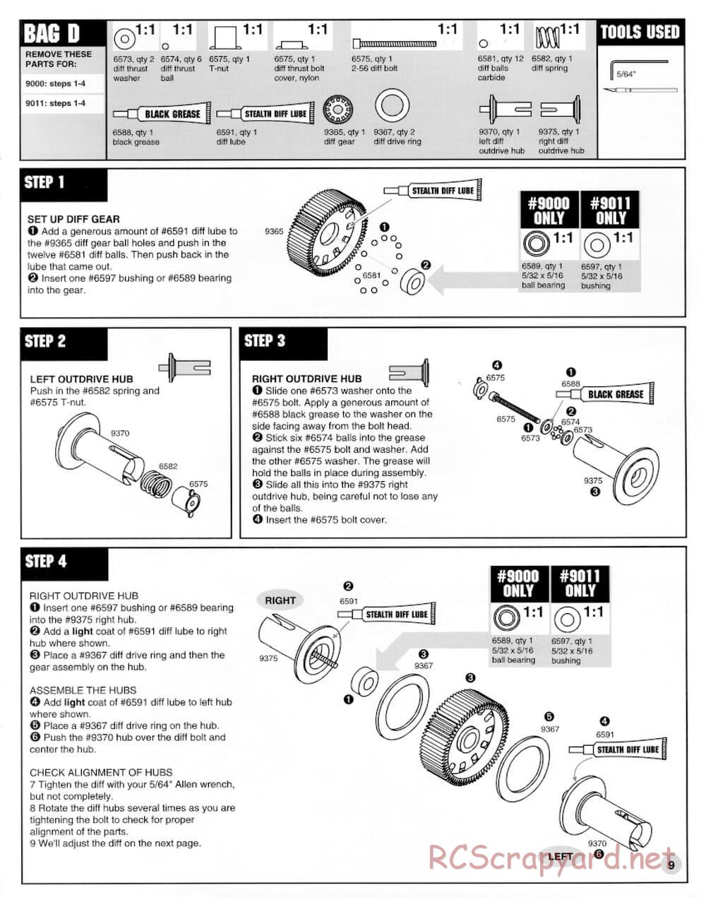 Team Associated - RC10 B2 - Manual - Page 9