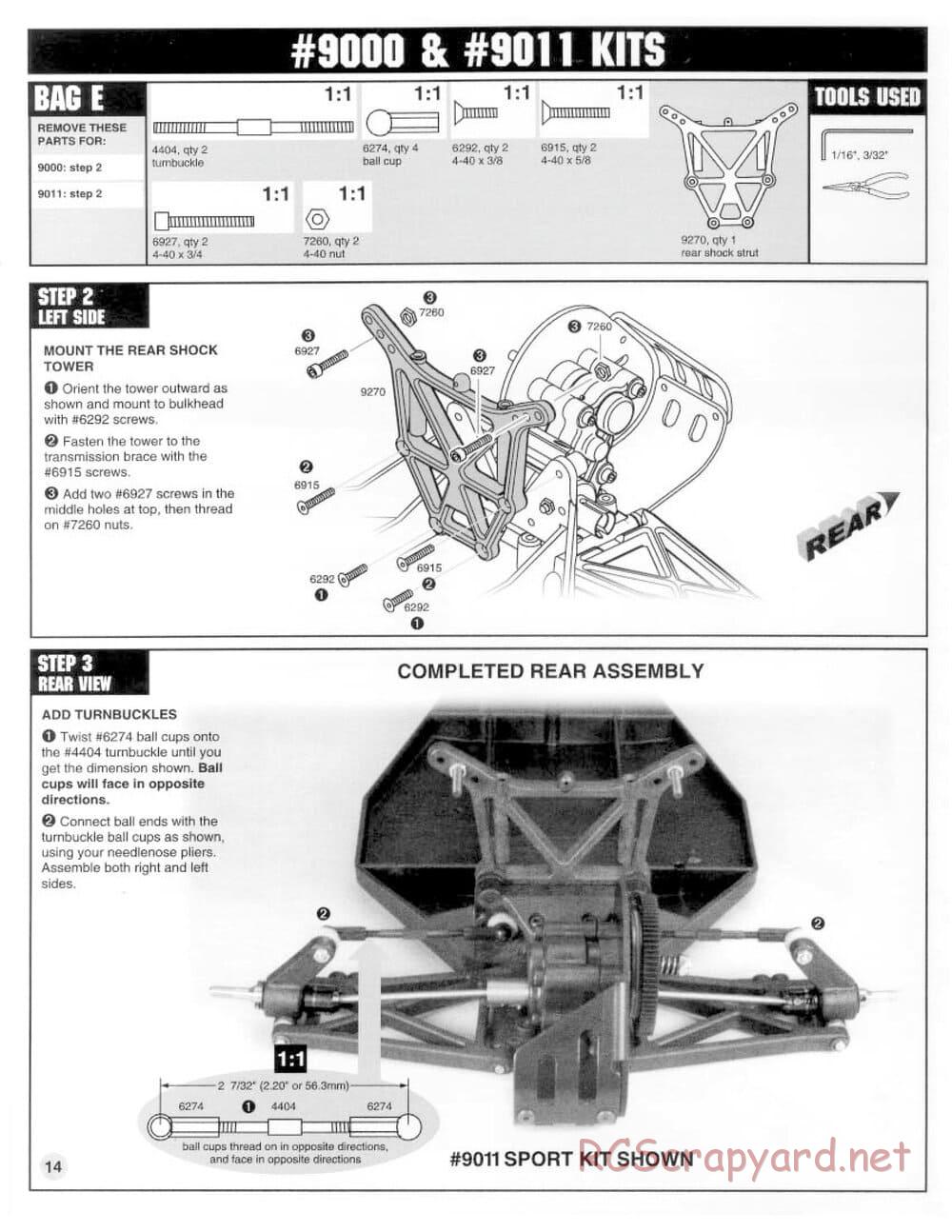 Team Associated - RC10 B2 - Manual - Page 14