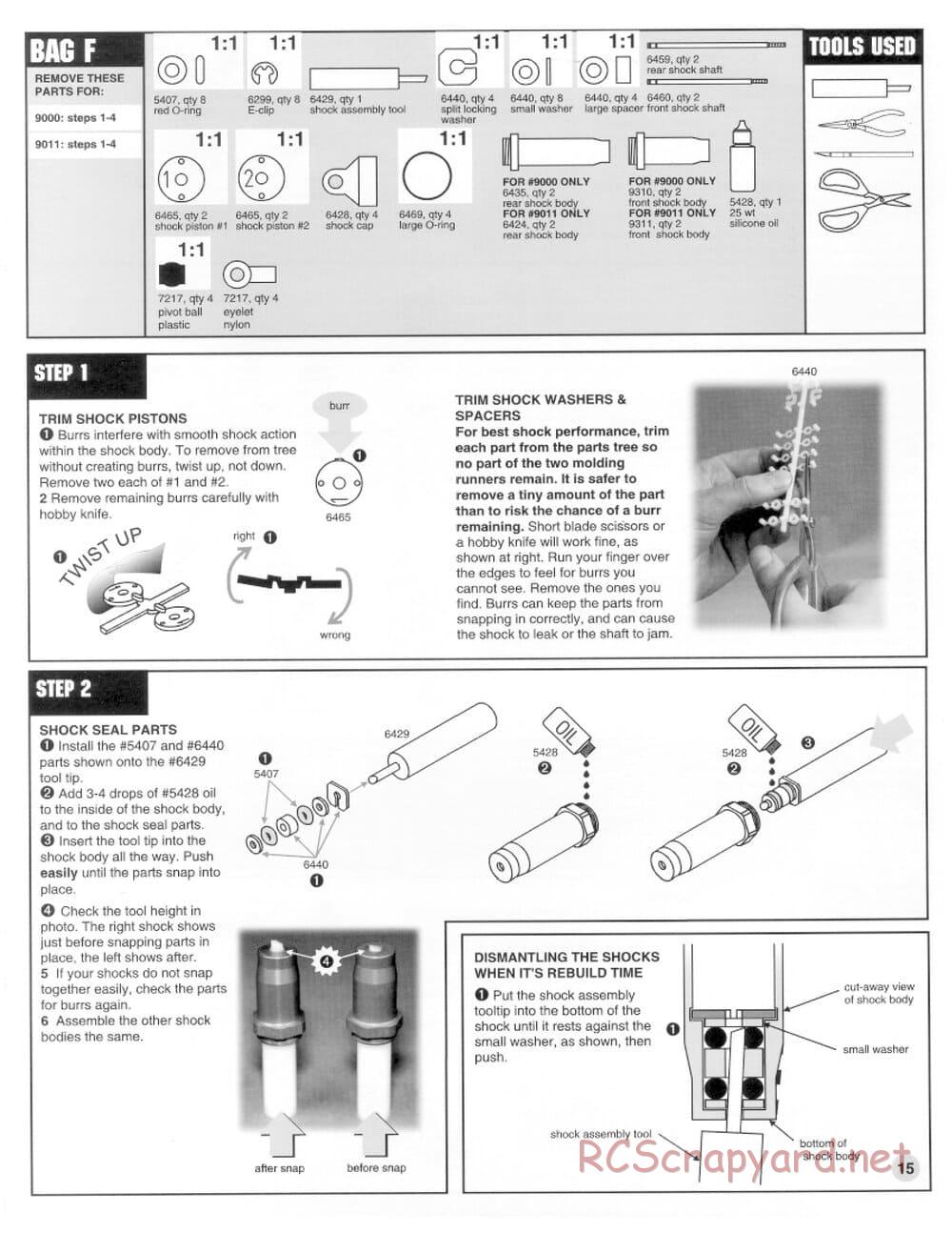 Team Associated - RC10 B2 - Manual - Page 15