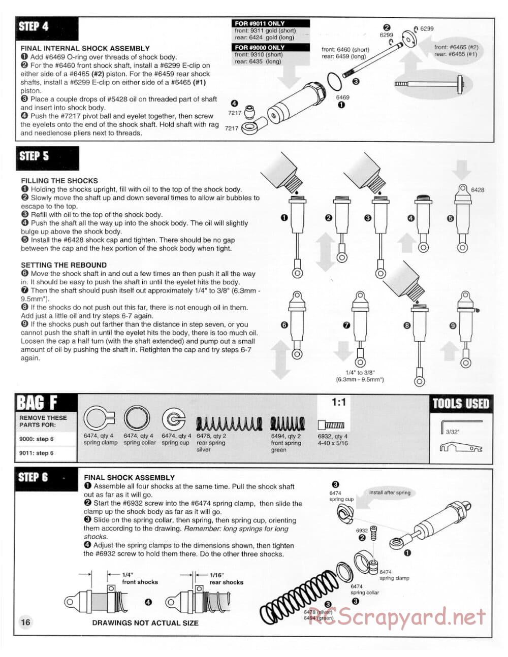 Team Associated - RC10 B2 - Manual - Page 16