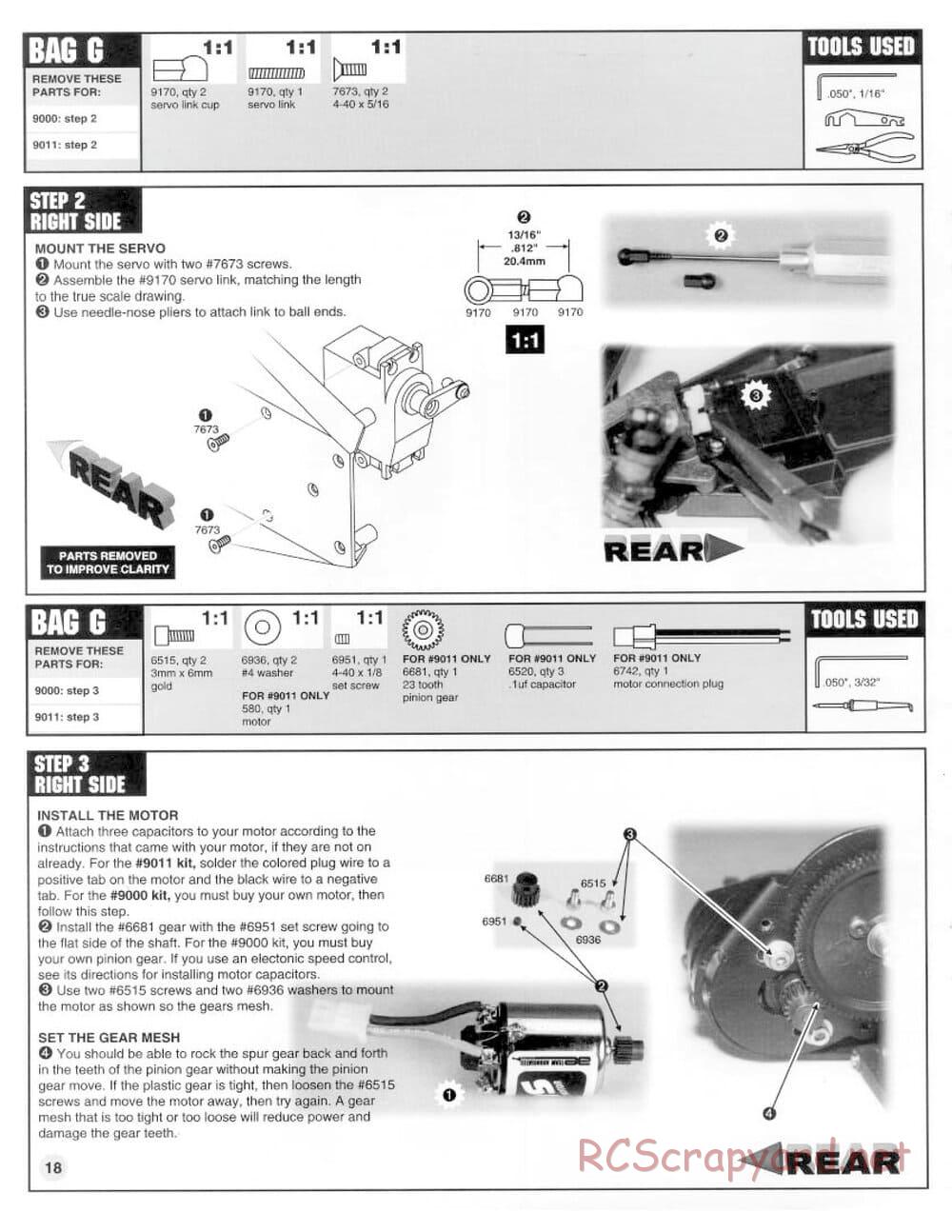 Team Associated - RC10 B2 - Manual - Page 18