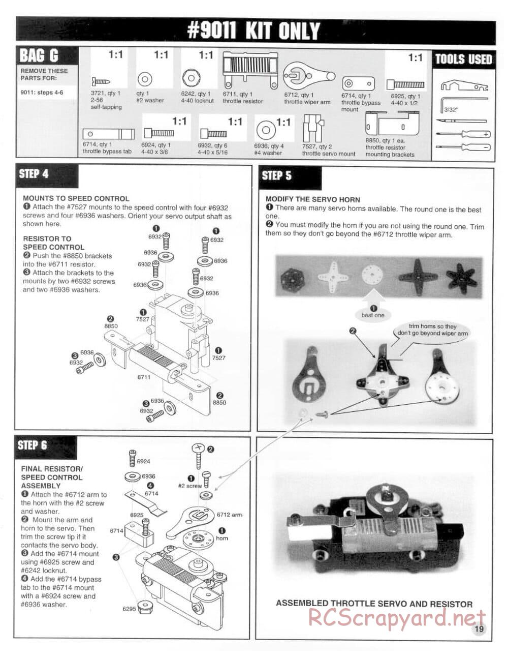 Team Associated - RC10 B2 - Manual - Page 19
