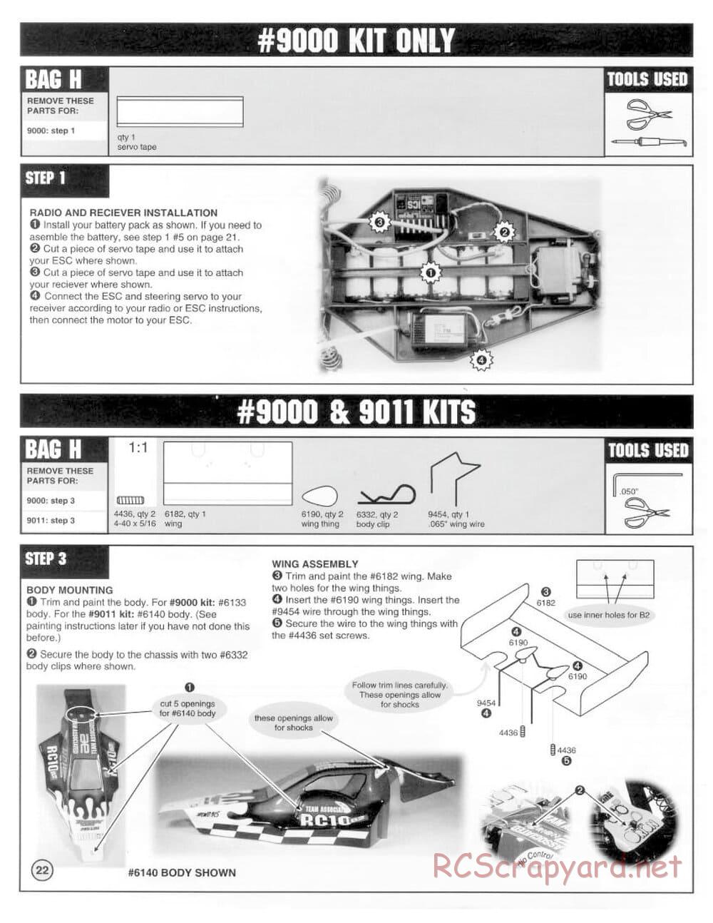 Team Associated - RC10 B2 - Manual - Page 22