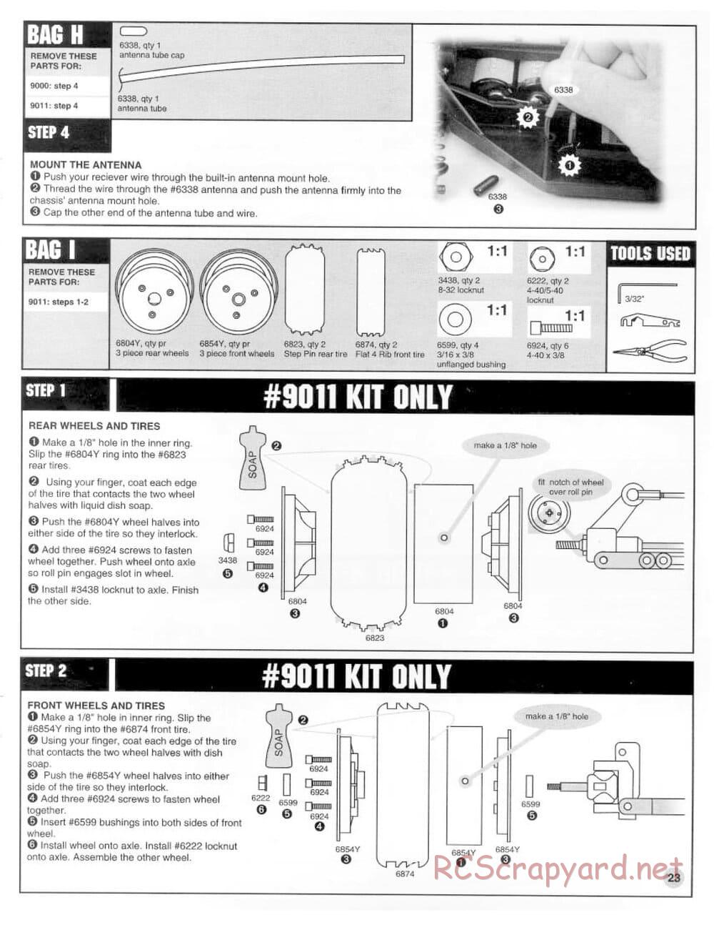 Team Associated - RC10 B2 - Manual - Page 23