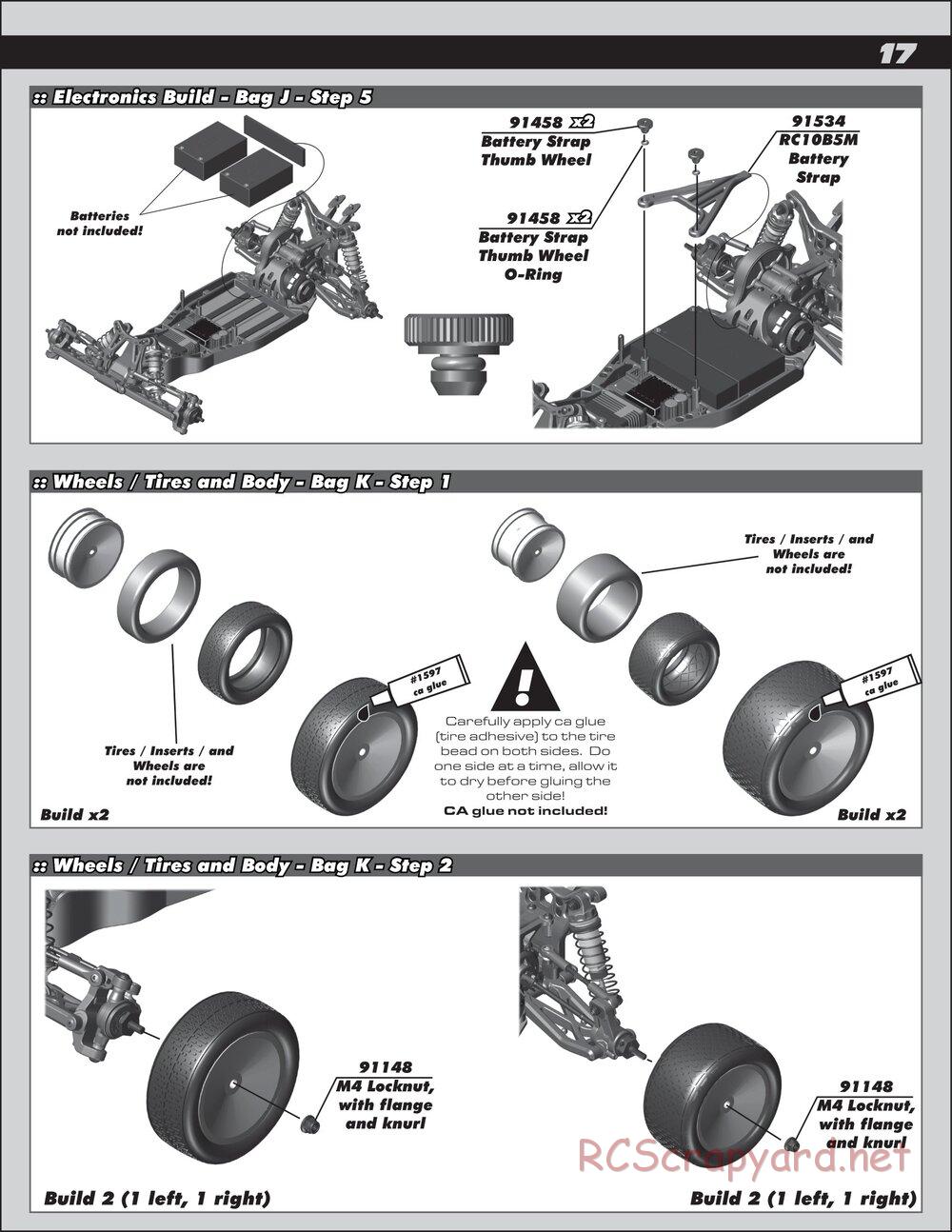 Team Associated - RC10 B5M Factory Lite - Manual - Page 17