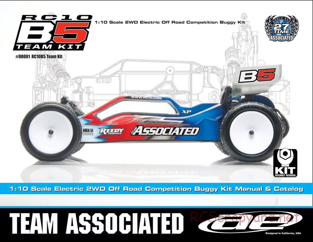 Team Associated - RC10 B5 Team Kit - Manual - Page 1
