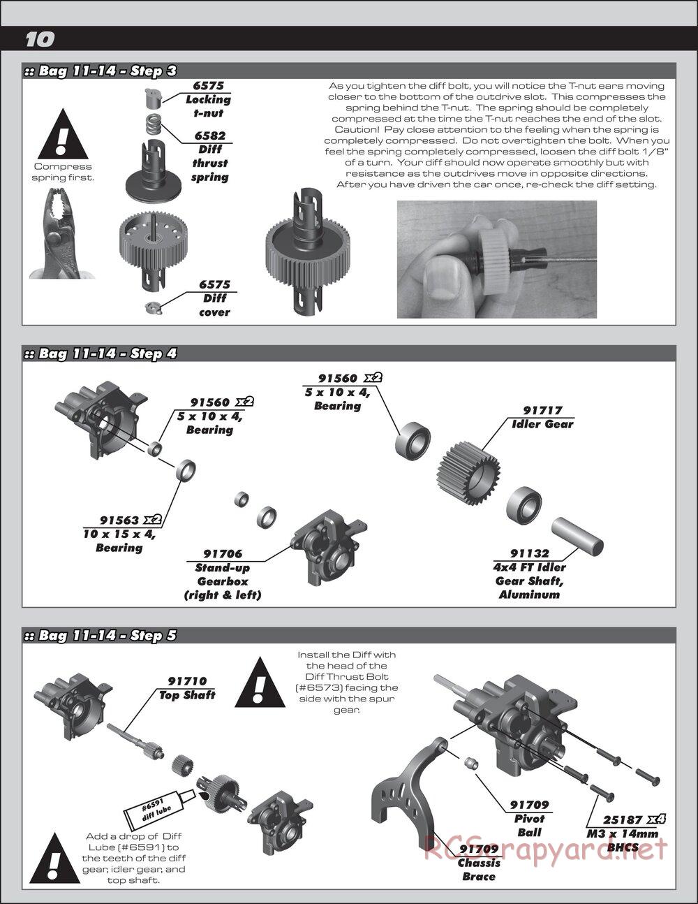 Team Associated - RC10 B6D Team Kit - Manual - Page 10
