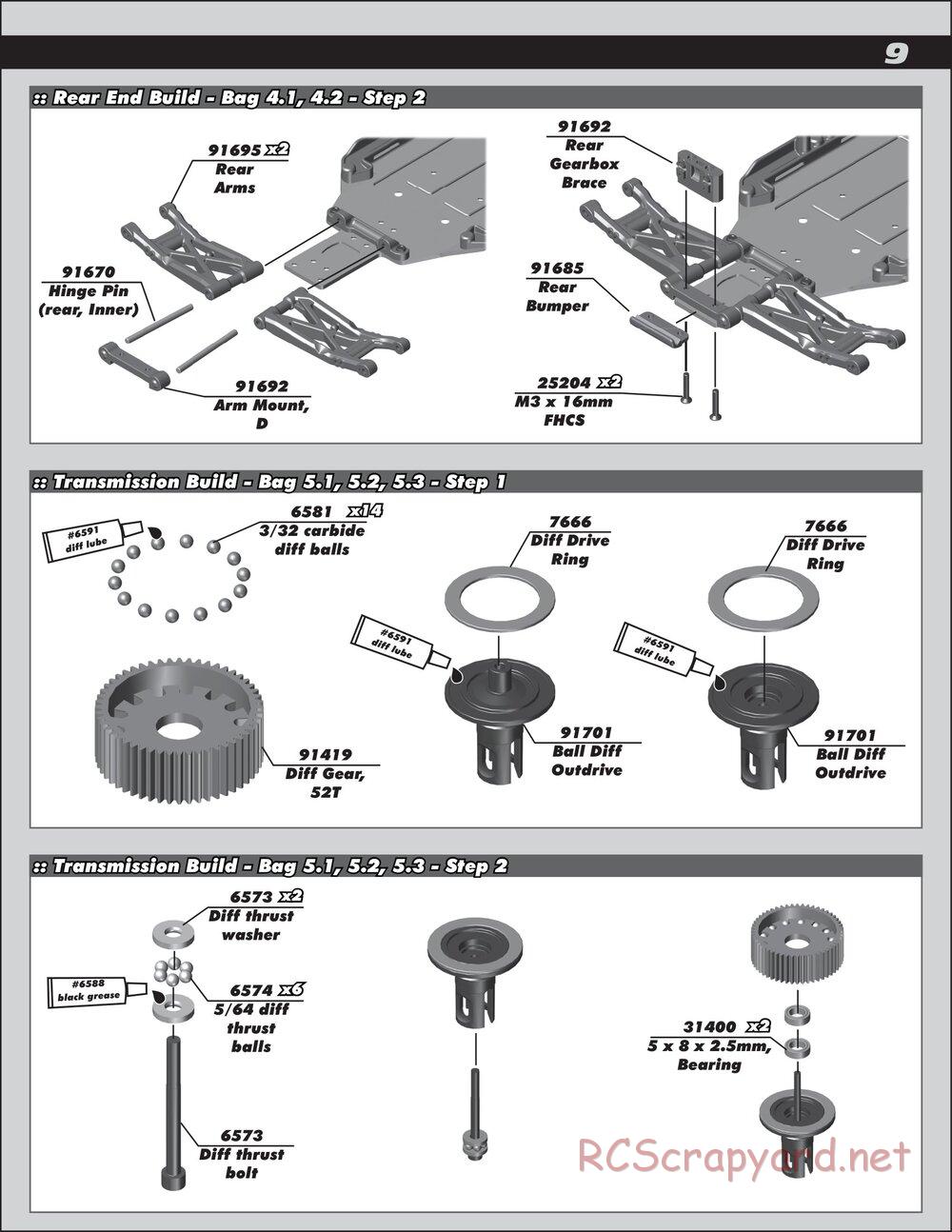 Team Associated - RC10 B6 Club Racer - Manual - Page 9