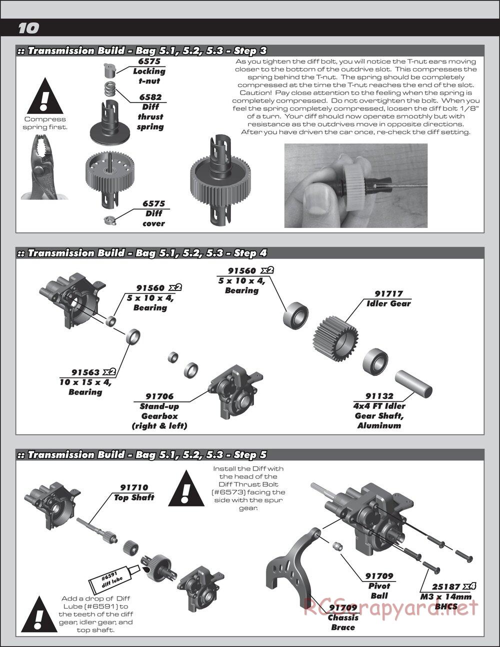 Team Associated - RC10 B6 Club Racer - Manual - Page 10