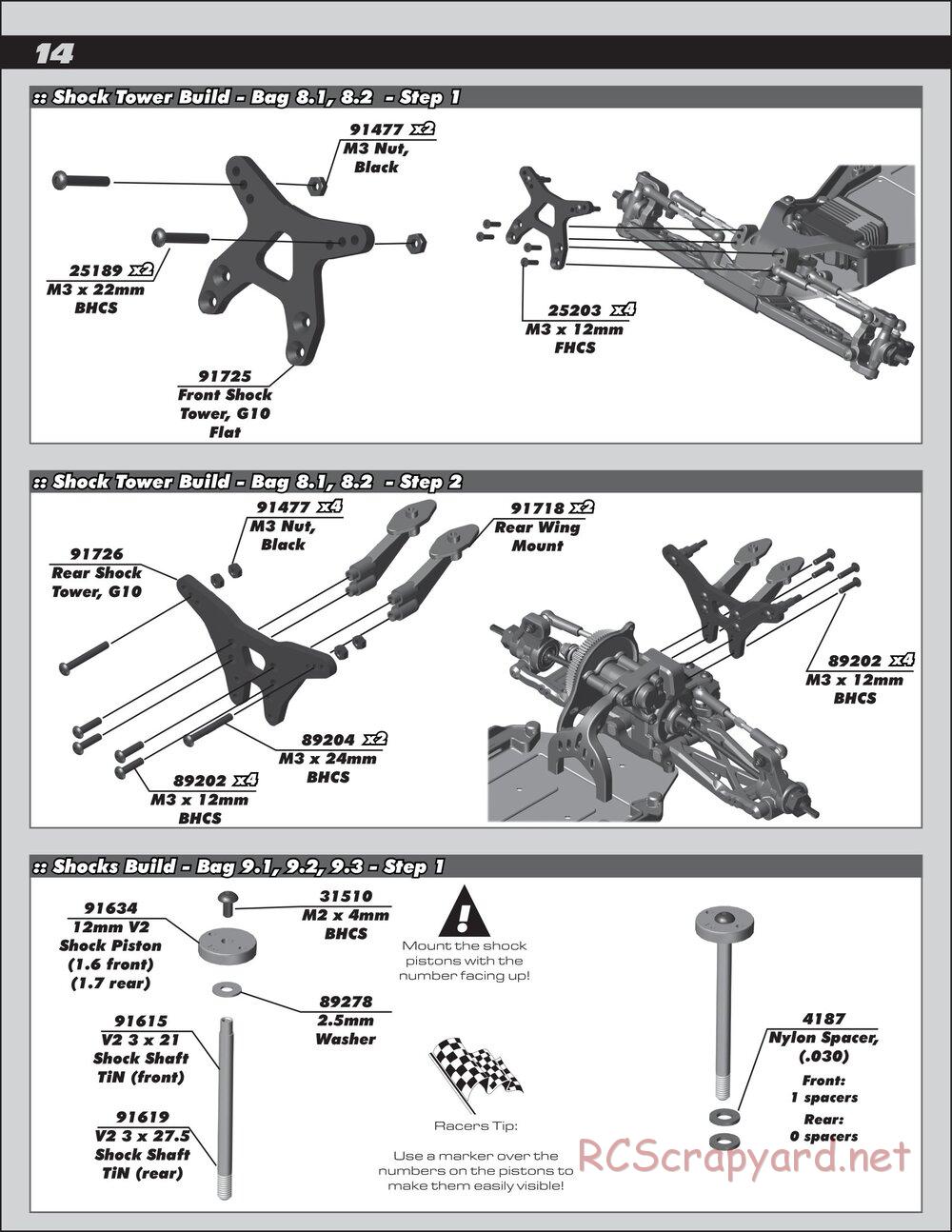 Team Associated - RC10 B6 Club Racer - Manual - Page 14