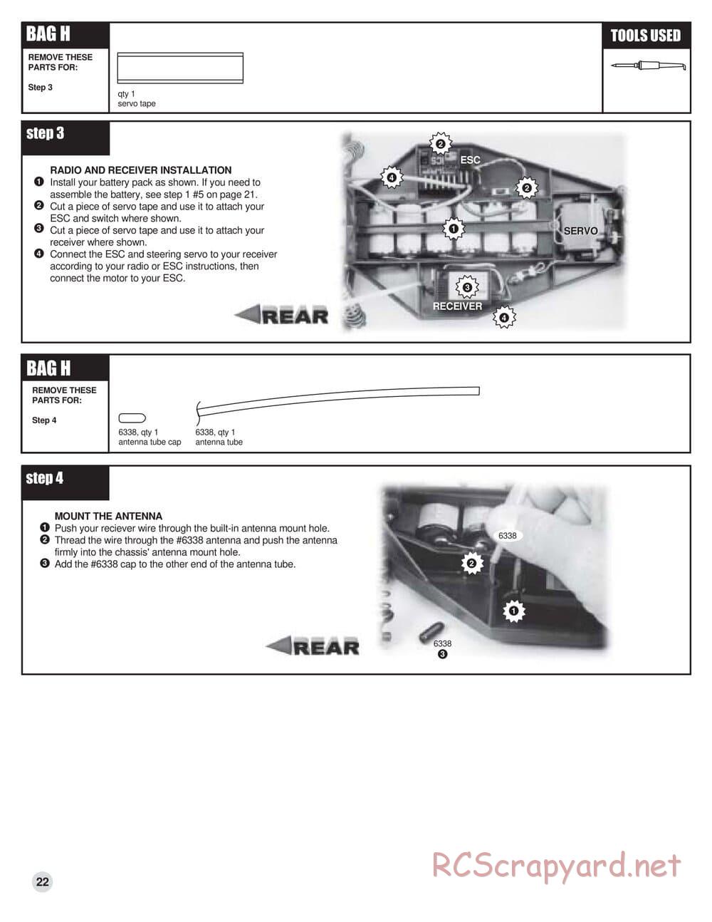 Team Associated - RC10 B3 - Manual - Page 22