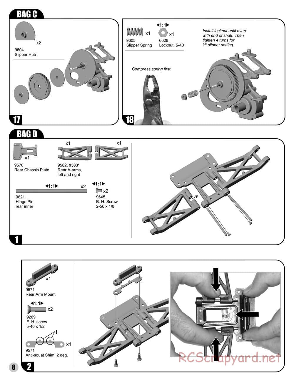 Team Associated - RC10 B4 Factory Team - Manual - Page 8