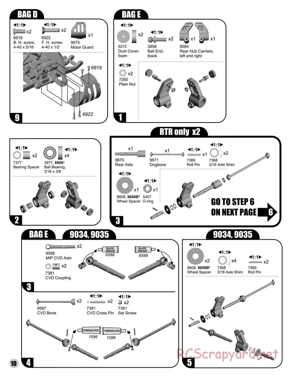Team Associated - RC10 B4 Factory Team - Manual - Page 10
