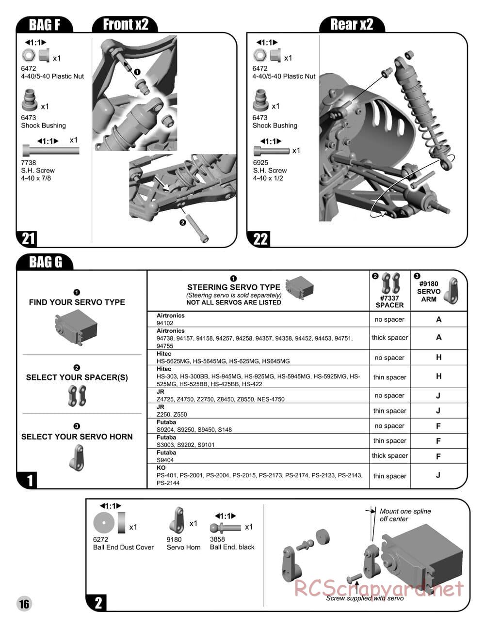 Team Associated - RC10 B4 Factory Team - Manual - Page 14