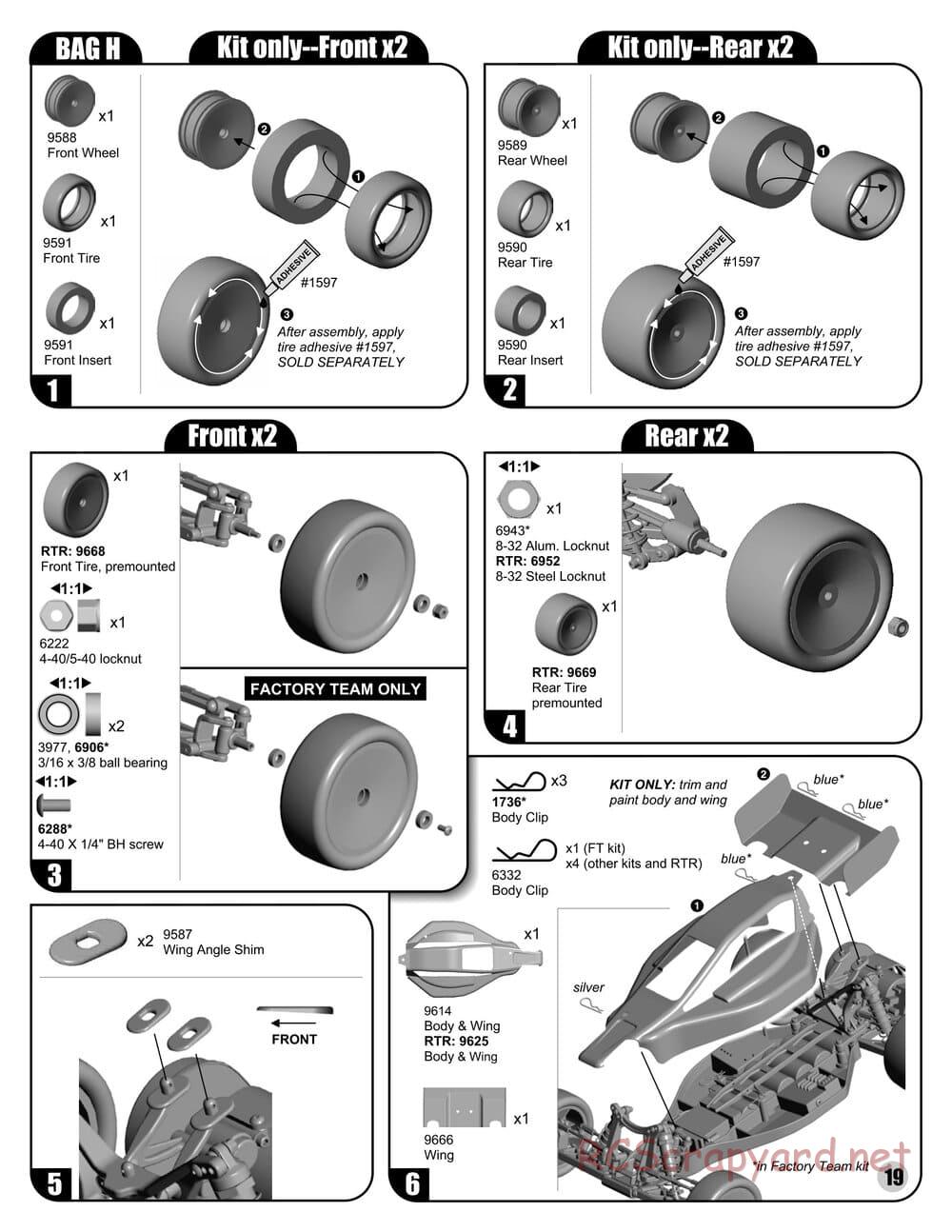 Team Associated - RC10 B4 RS - RTR - Manual - Page 17