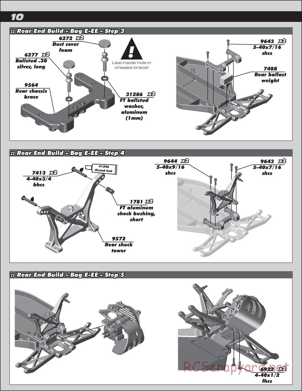 Team Associated - RC10 B4.2 Factory Team - Manual - Page 10