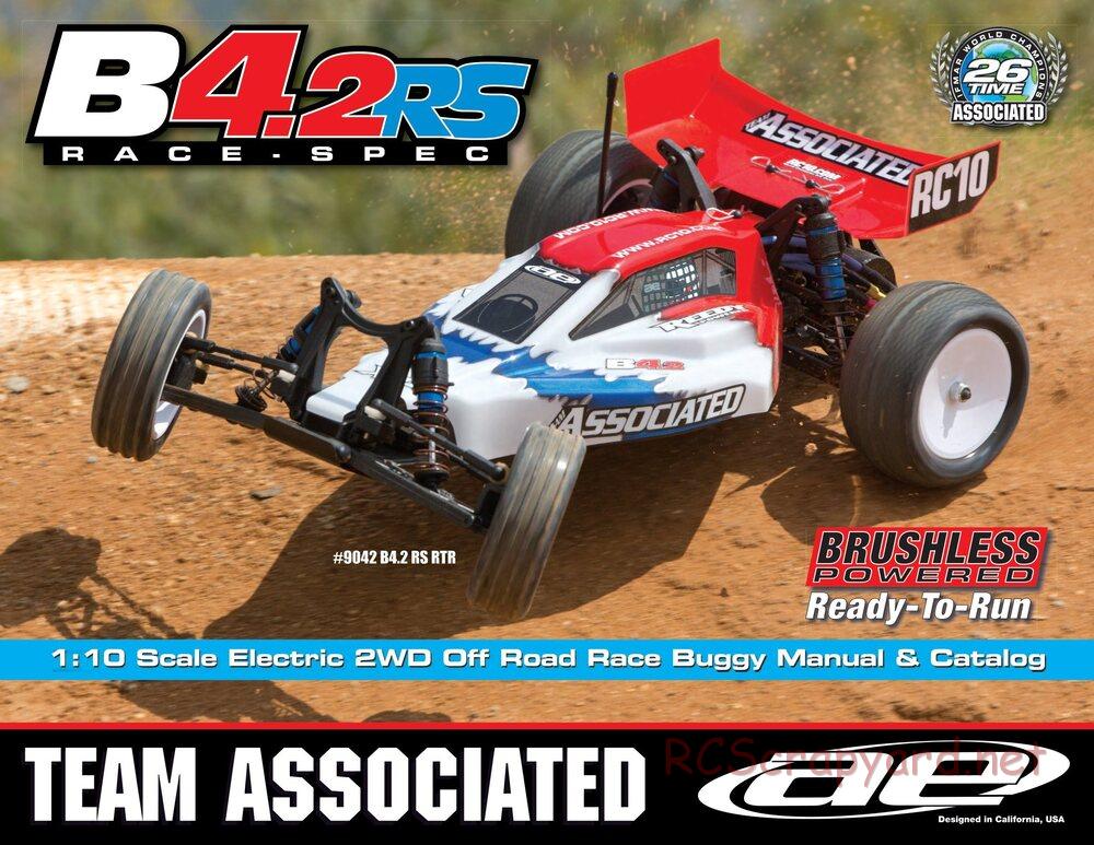 Team Associated - RC10 B4.2 RS RTR - Manual - Page 1
