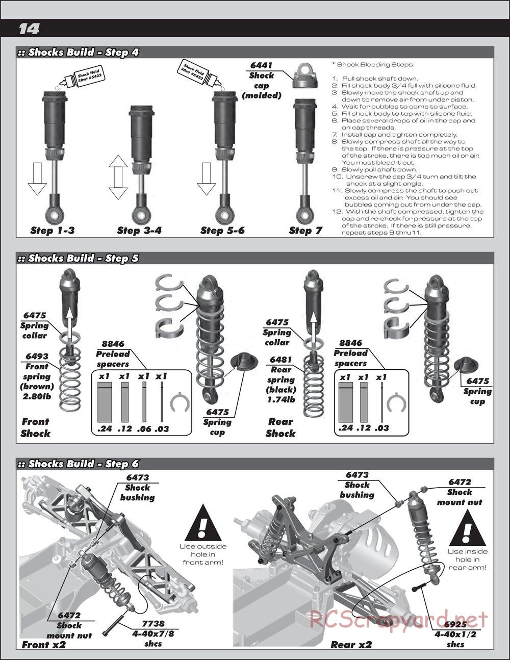 Team Associated - RC10 B4.2 RS RTR - Manual - Page 14