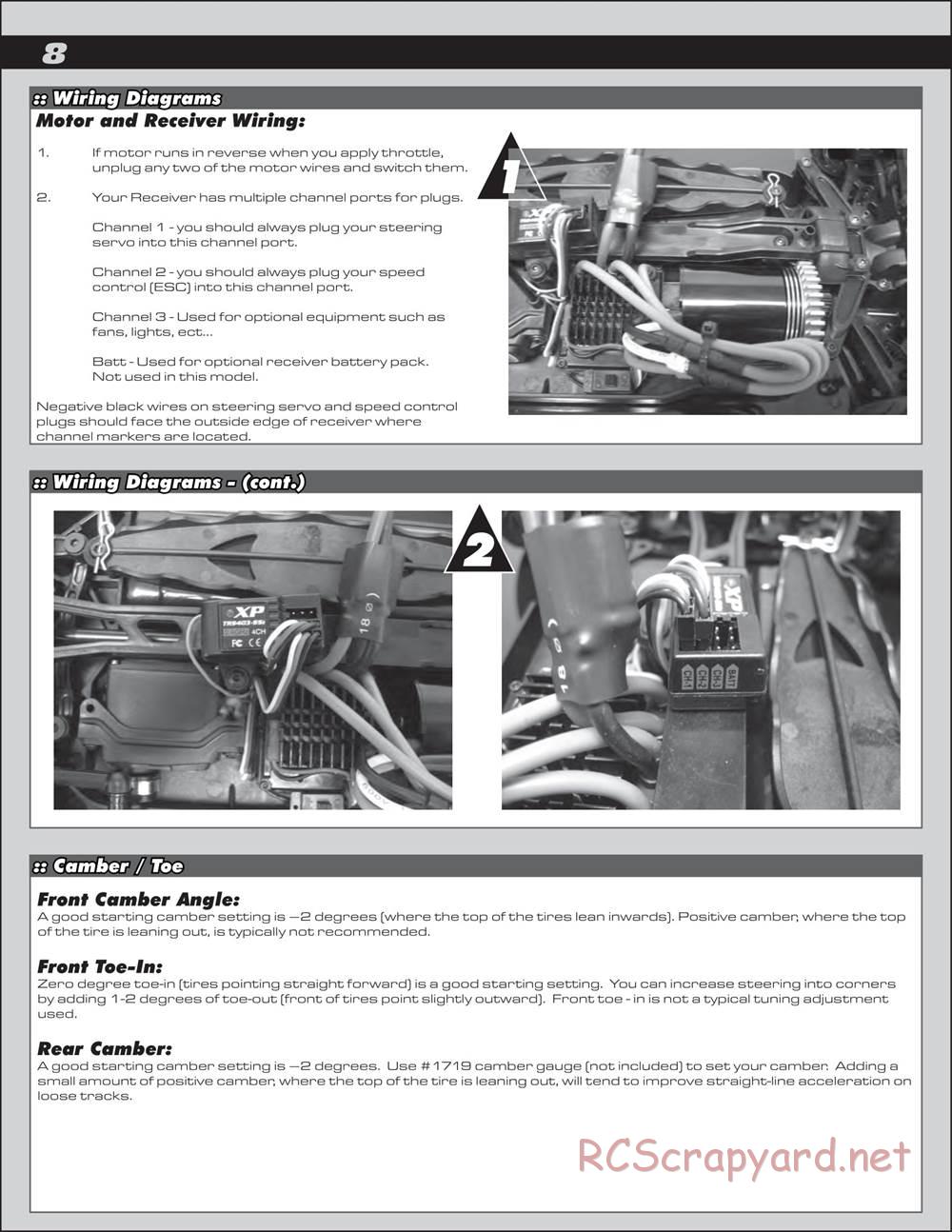 Team Associated - Apex V-Type - Qualifier Series - Manual - Page 8