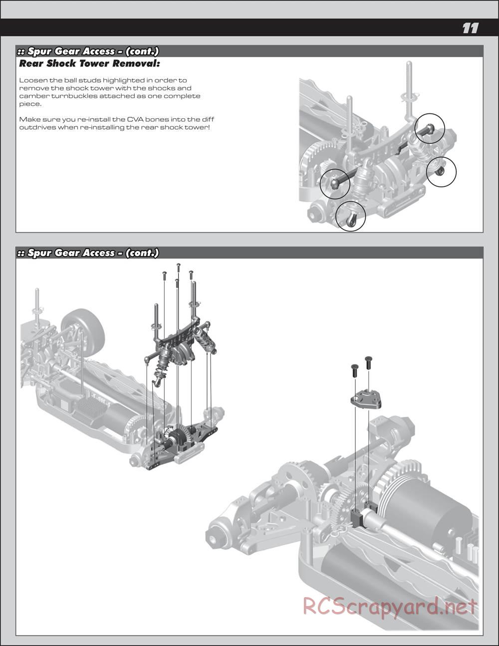 Team Associated - Apex V-Type - Qualifier Series - Manual - Page 11