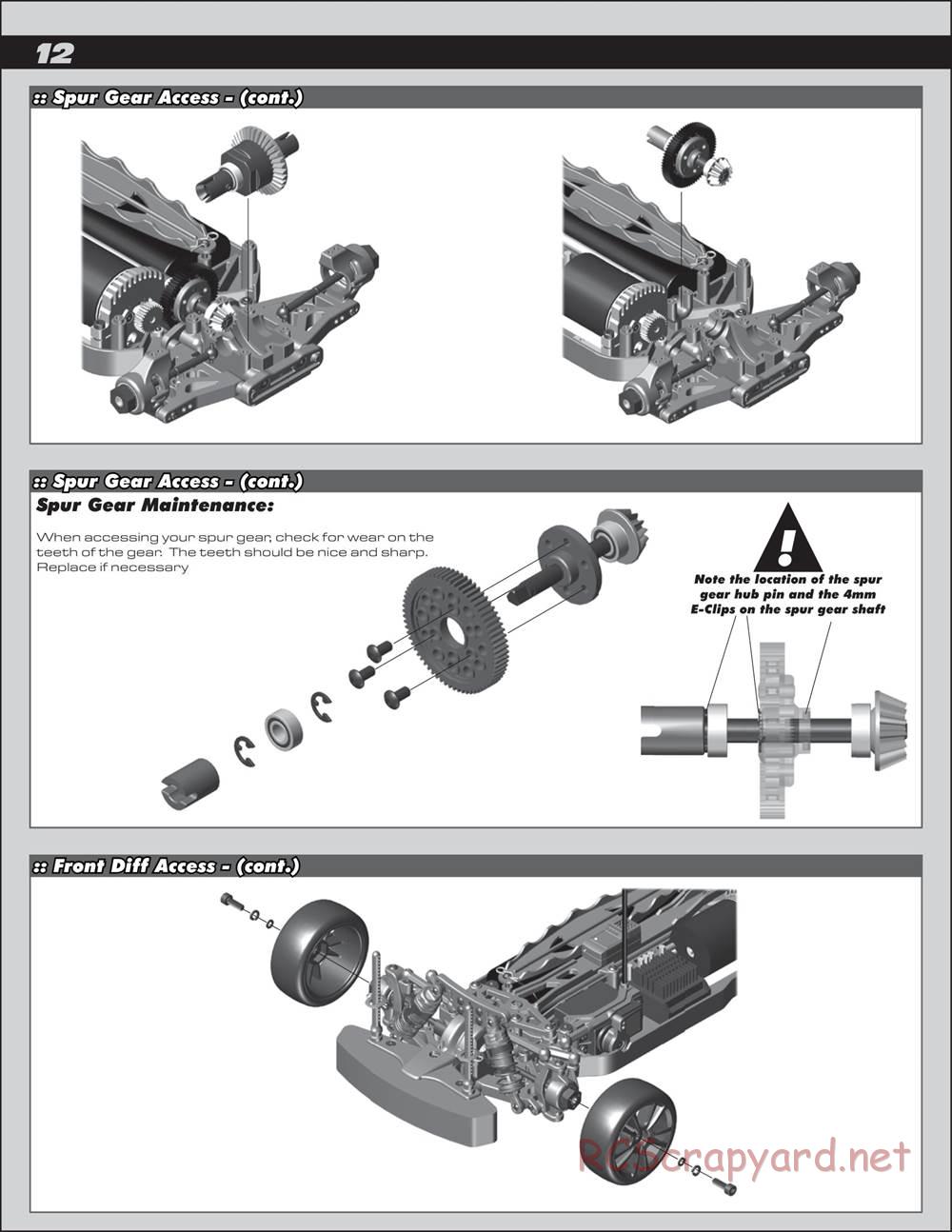 Team Associated - Apex V-Type - Qualifier Series - Manual - Page 12