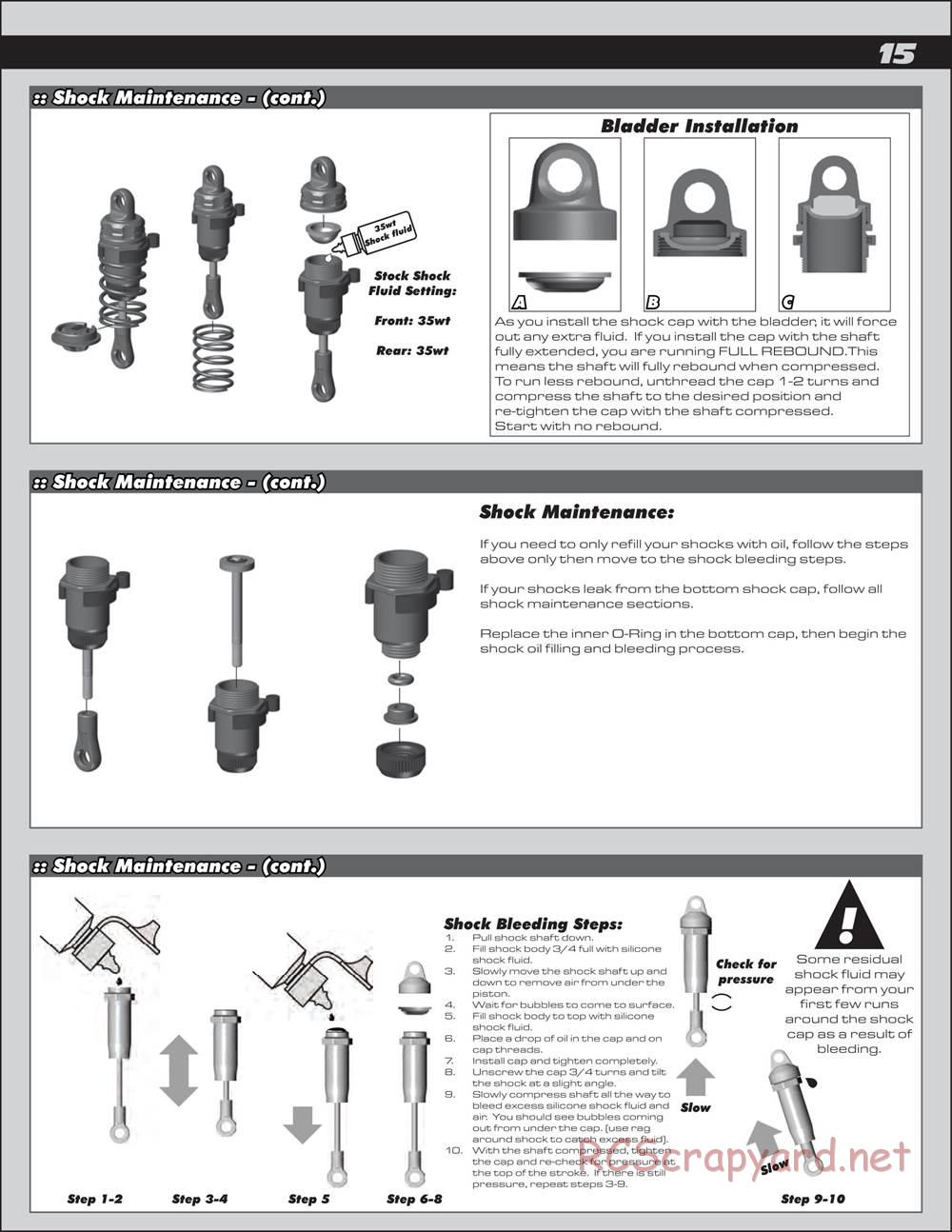 Team Associated - Apex V-Type - Qualifier Series - Manual - Page 15