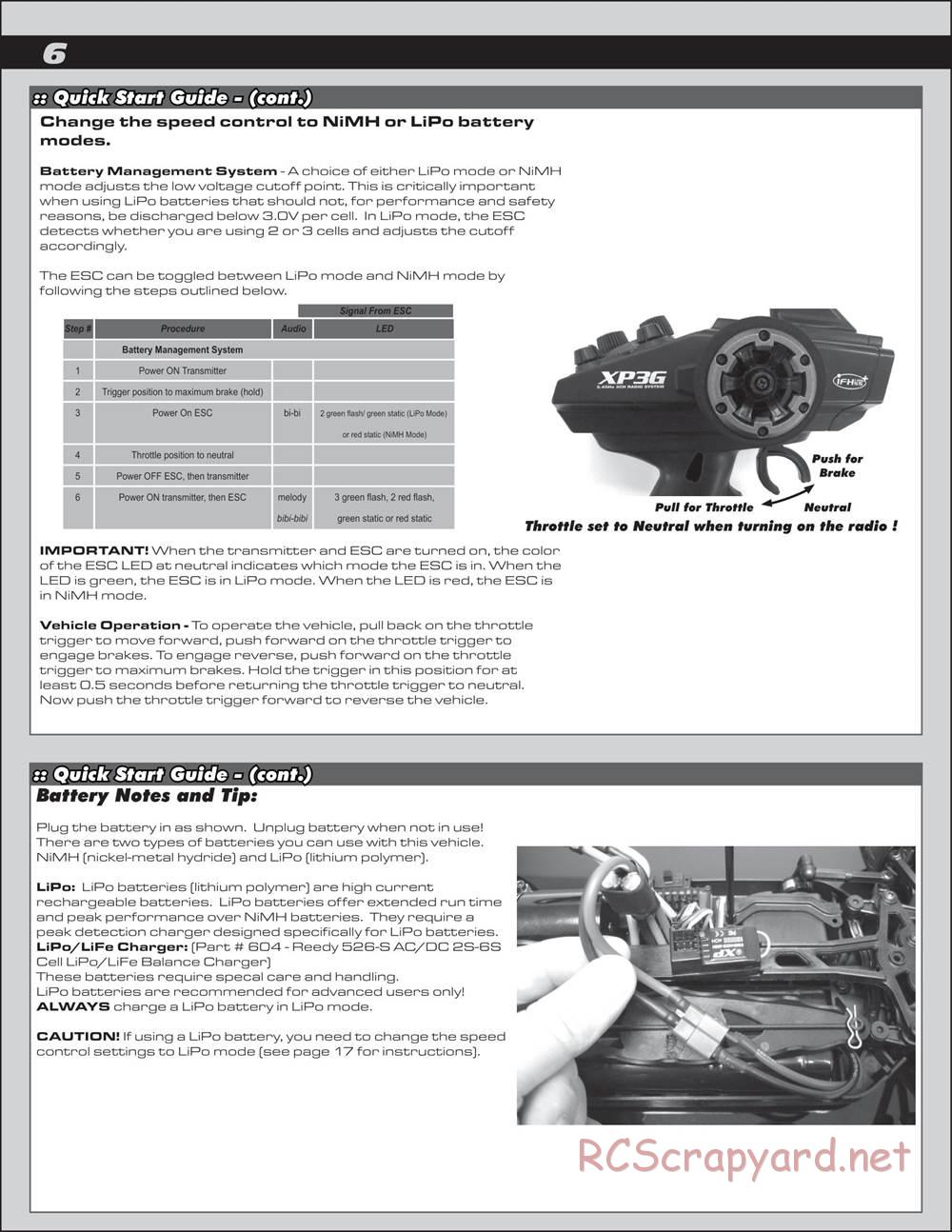 Team Associated - Apex Qualifier Series - Manual - Page 6