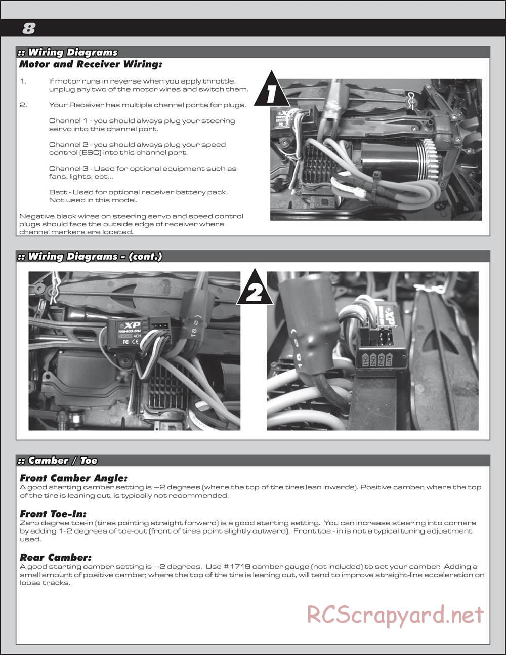 Team Associated - Apex Qualifier Series - Manual - Page 8