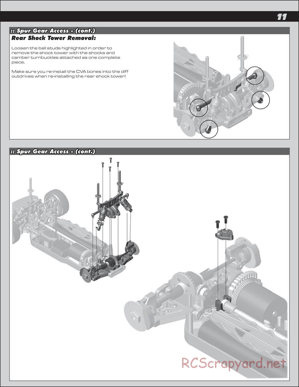 Team Associated - Apex Qualifier Series - Manual - Page 11