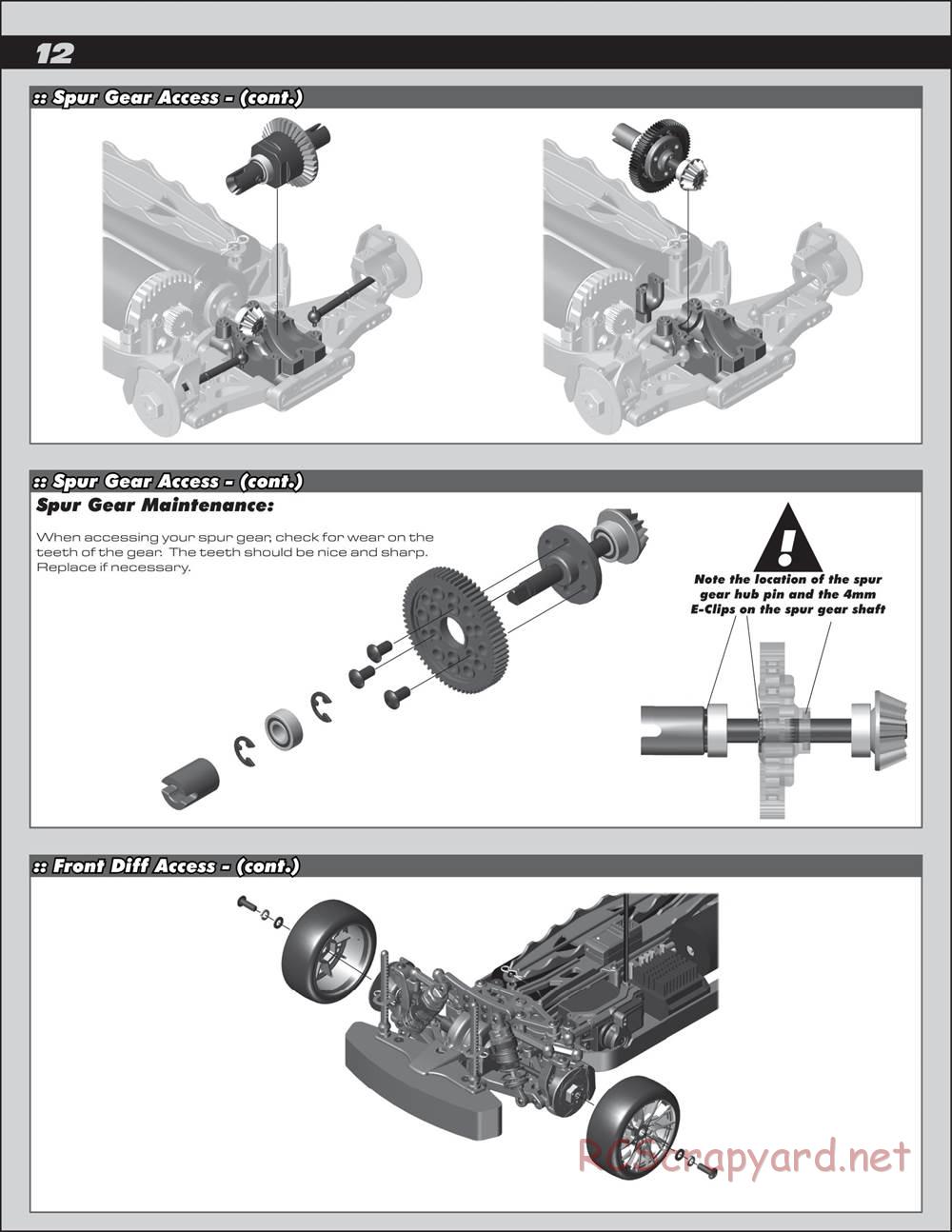 Team Associated - Apex Qualifier Series - Manual - Page 12