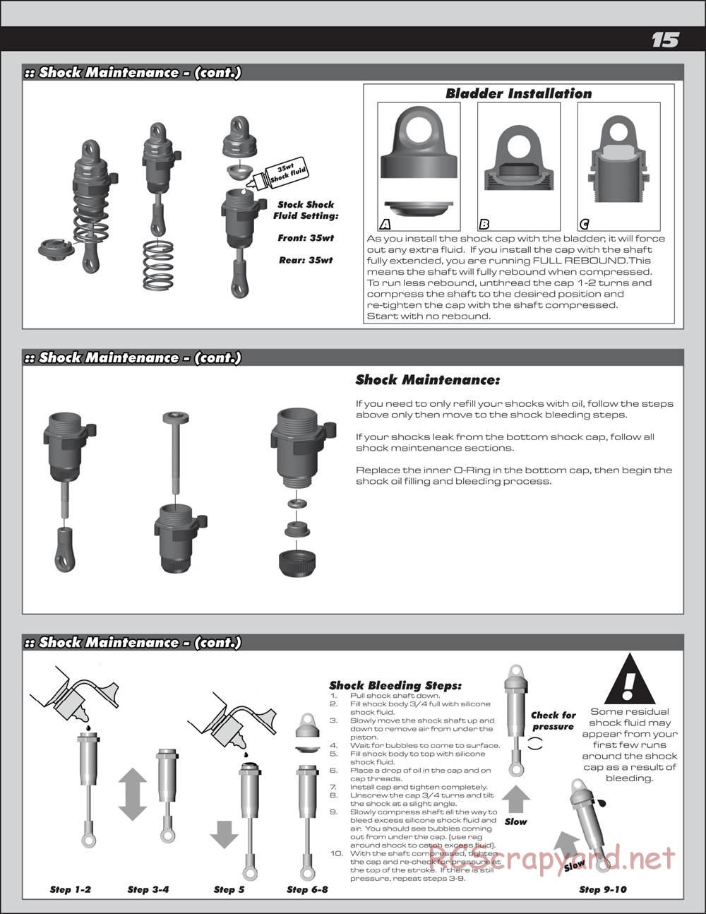 Team Associated - Apex Qualifier Series - Manual - Page 15