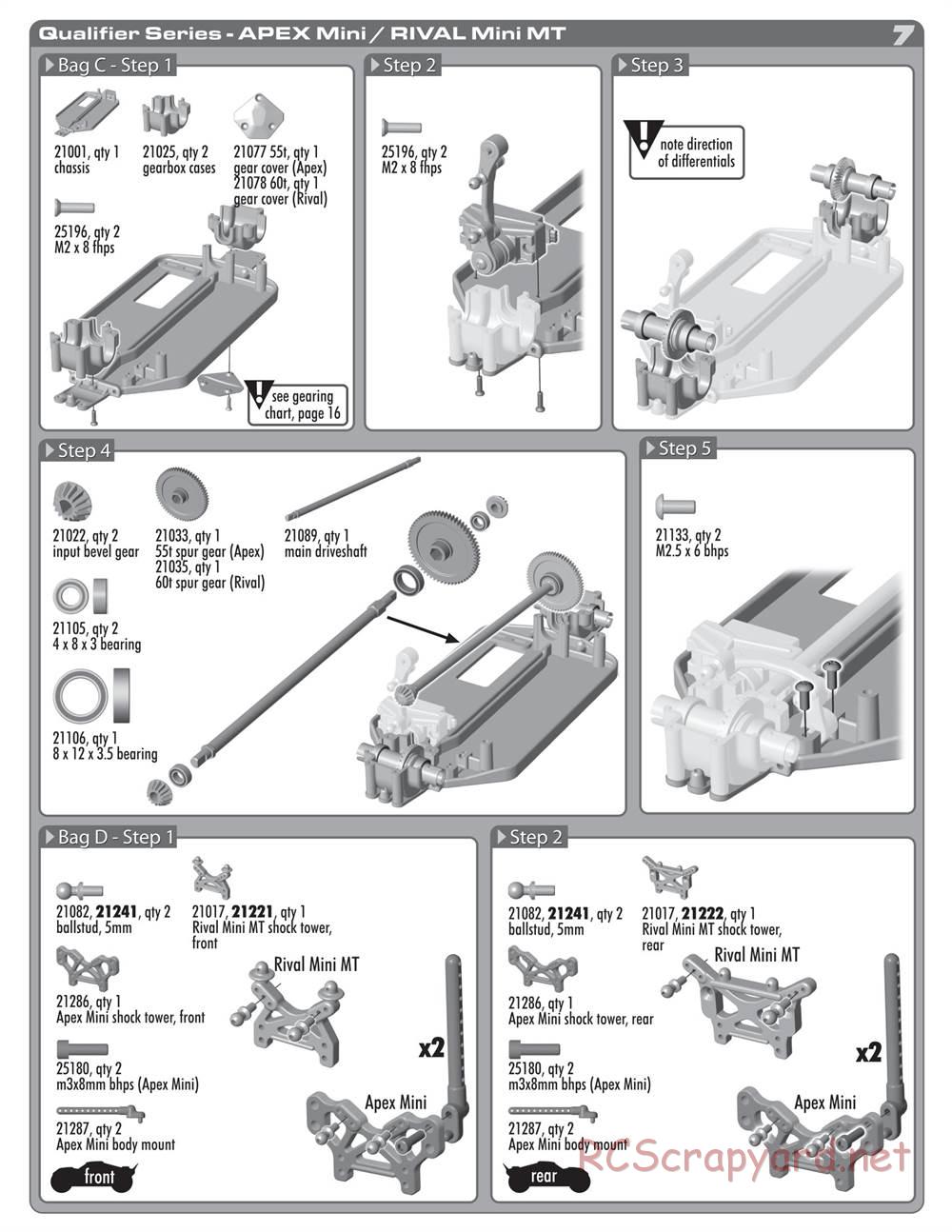 Team Associated - Apex Mini - Manual - Page 7