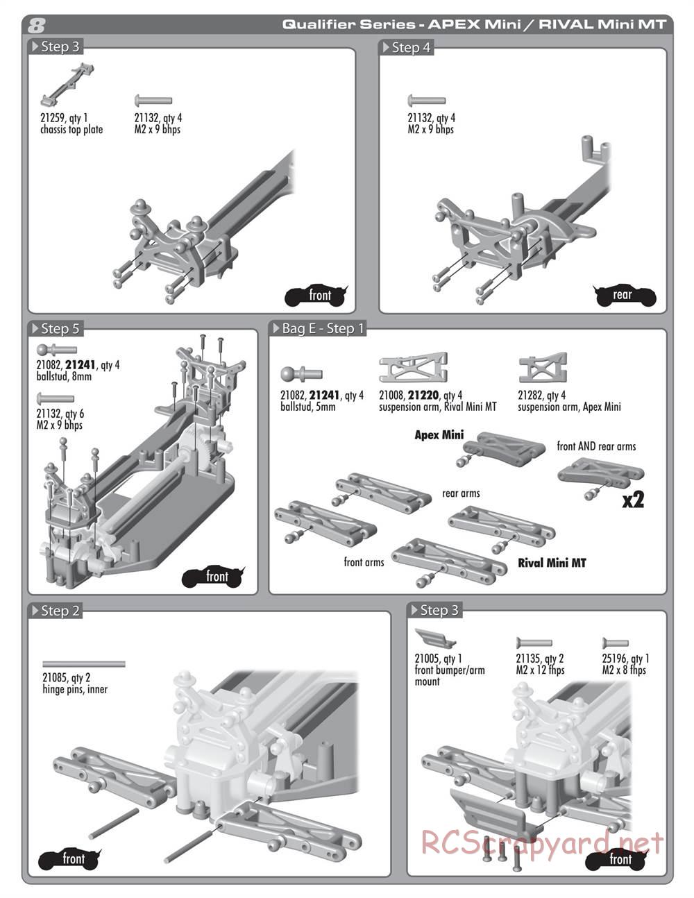 Team Associated - Apex Mini - Manual - Page 8